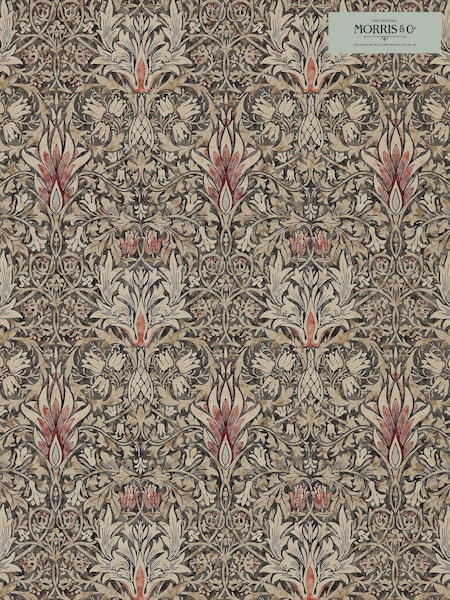 Morris & Co. Grey Snakeshead 10.05M Wallpaper (U17619) | £139