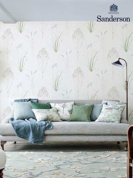 Sanderson Grey Anthea Rug (U18940) | £430 - £975