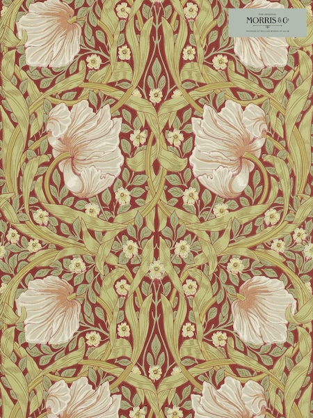 Morris & Co. Orange Pimpernel 10.05M Wallpaper (U19924) | £129