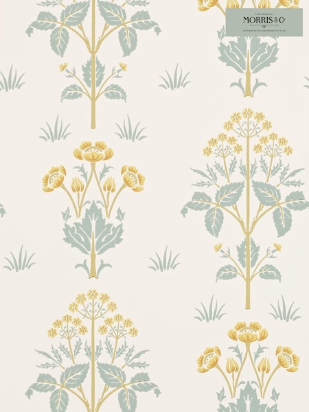 Morris & Co. Gold Meadow Sweet 10.05M Wallpaper (U20084) | £115