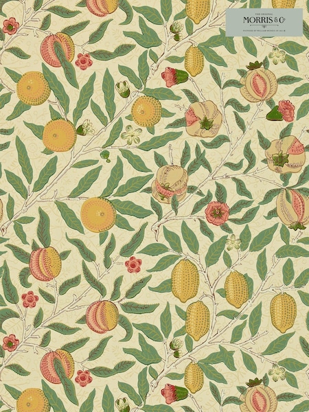 Morris & Co. Green Fruit 10.05M Wallpaper (U20087) | £129