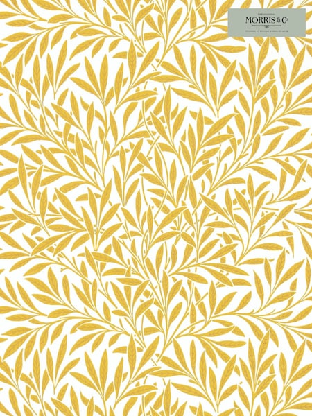 Morris & Co. Yellow Willow 10.05M Wallpaper (U20088) | £105