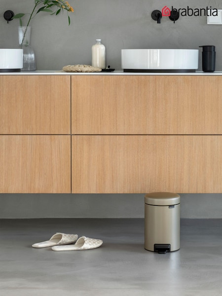 Brabantia Metallic Gold NewIcon Pedal Bin 3L (U20516) | £30