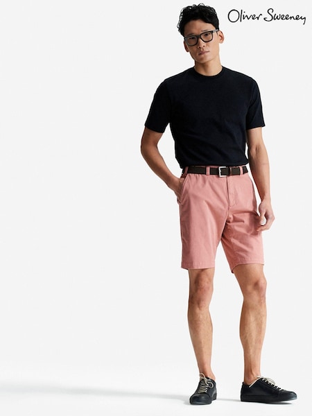 Oliver Sweeney Pink Frades Italian 100% Cotton Shorts (U23017) | £99