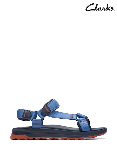 Clarks Navy Blue Combi ATL Trek Sea Sandals (U23198) | £70