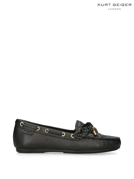 Kurt Geiger London Eagle Moccasin Leather Pumps (U24559) | £159