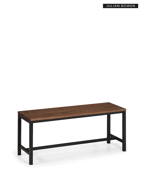 Julian Bowen Walnut Tribeca Bench (U25017) | £115