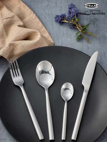 Stellar Silver Rochester 32 Piece Cutlery Set (U25121) | £100
