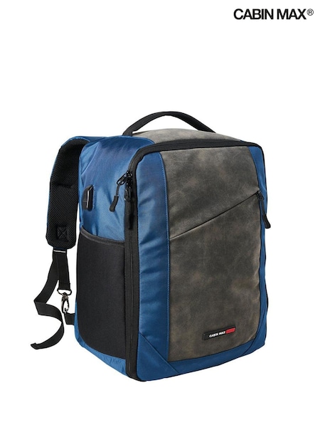 Cabin Max Blue Manhattan 45cm Cabin Backpack (U25412) | £40
