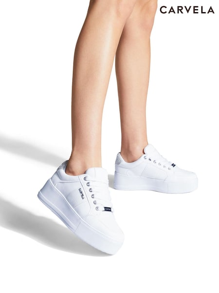 Carvela Jive Lace-Up Trainers (U27481) | £89