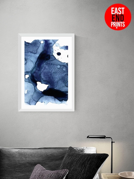East End Prints Blue Ink Print by Sisi and Seb (U30356) | £50 - £130