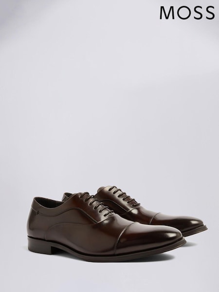 MOSS Brown John Guildhall Oxford Shoes (U34589) | £129