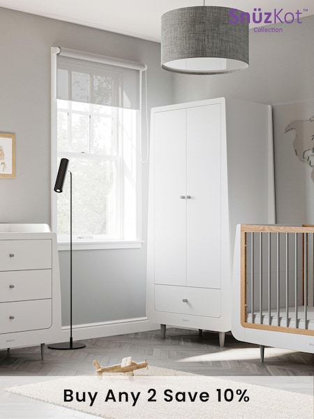 Snuz Grey SnuzKot Skandi 3 Piece Nursery Furniture Set (U36485) | £1,220