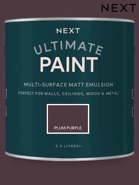 Plum Purple Ultimate Multi-Surface 2.5L Paint (U37092) | £38