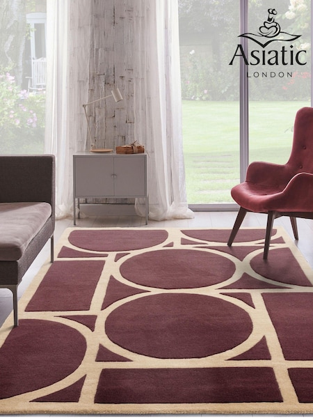 Asiatic Rugs Purple Metro Rug (U37199) | £212 - £603