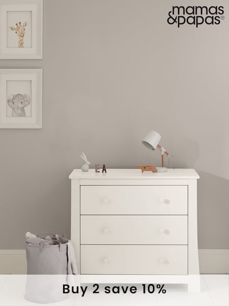Mamas & Papas White Mia Dresser Changer (U40731) | £419