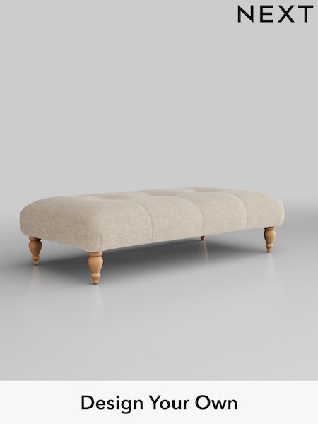 Chunky Weave/Cream Erin Buttoned Back Deep Relaxed Sit (U42945) | £499