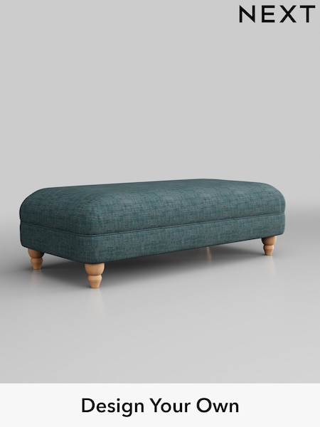 Boucle Weave Easy Clean/Dark Teal Green Ashford Relaxed Sit (U43659) | £425