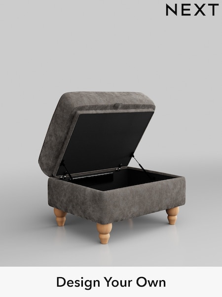 Distressed Velour/French Grey Ashford Relaxed Sit (U43672) | £499