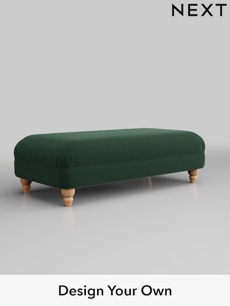 Plush Velvet Easy Clean/Bottle Green Ashford Relaxed Sit (U43689) | £475