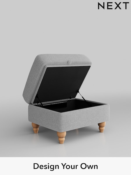 Tweedy Blend Easy Clean/Light Silver Grey Ashford Relaxed Sit (U43707) | £450