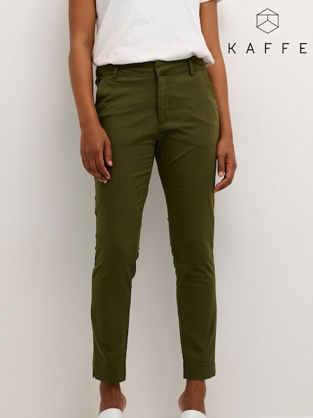 Kaffe Lea Slim Fit Chino Trousers (U43915) | £65