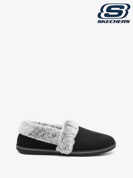 Skechers Black Cosy Campfire Team Toasty Womens Slippers (U44776) | £39