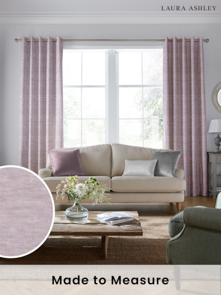 Laura Ashley Mulberry Whinfell Made To Measure Curtains (U47639) | £91