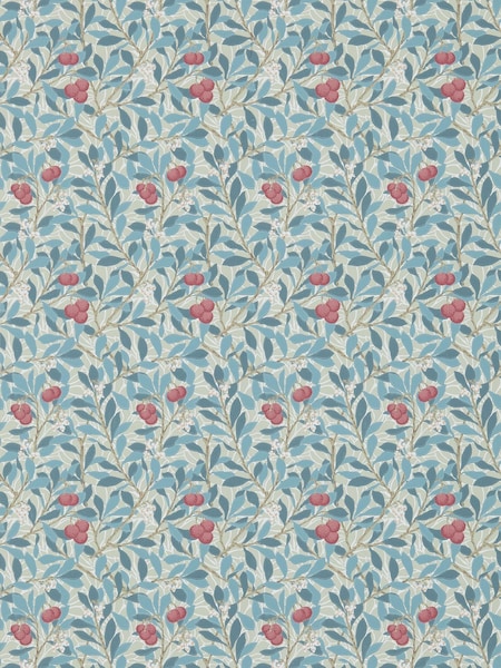 Morris & Co. Blue Arbutus Wallpaper (U48595) | £1