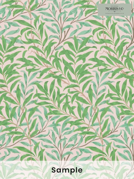Morris & Co. Green Willow Bough Wallpaper (U48596) | £1