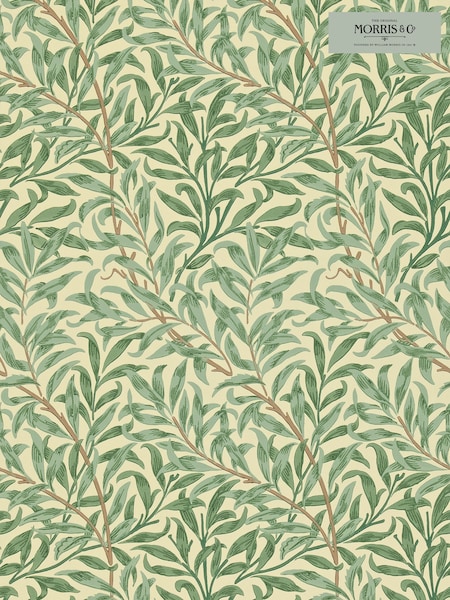 Morris & Co. Green Willow Boughs Wallpaper (U48615) | £1