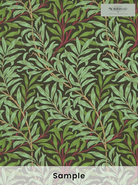 Morris & Co. Green Willow Bough Wallpaper (U48616) | £1