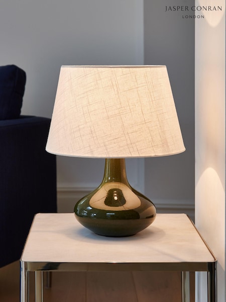 Jasper Conran London Green Curved Ceramic Table Lamp (U49892) | £80