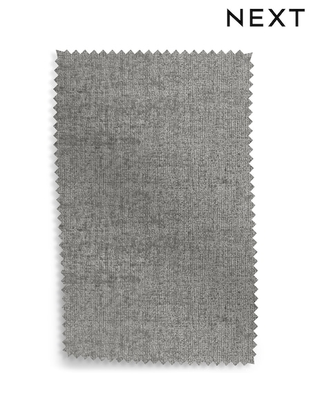 Light Grey Plush Chenille Upholstery Swatch (U51127) | £0