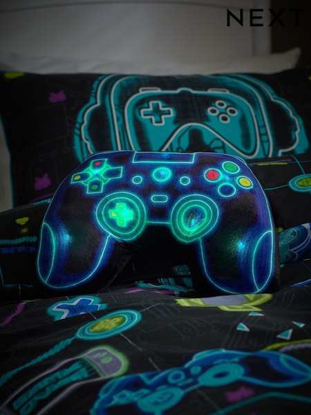 Multi Light-Up Gamer Cushion (U51526) | £21