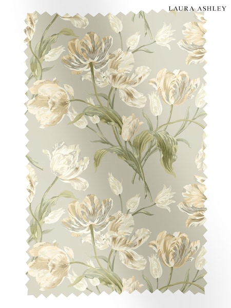 Laura Ashley Sage Green Gosford Fabric By The Metre (U52376) | £46