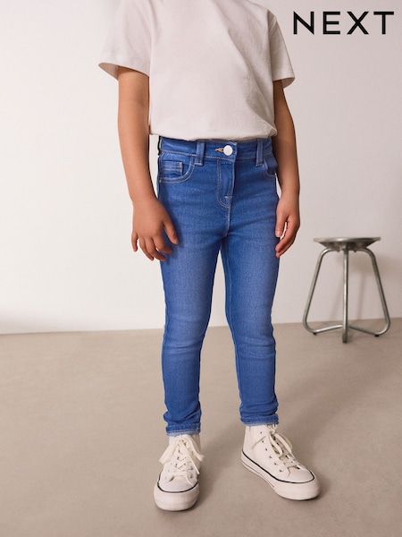 Bright Blue Regular Fit Skinny Jeans (3-16yrs) (U53752) | £12 - £17