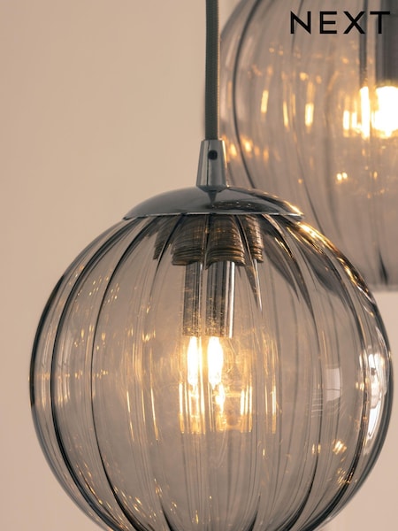 Smoke Grey Kelan 9 Light Linear Pendant Spare Part for U53850 (U53845) | £18