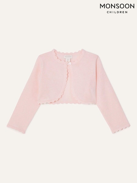 Monsoon Pink Baby Niamh Cardigan (U53877) | £20 - £22