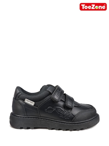 Toezone Black Cade Space Novelty Shoes (U58245) | £29