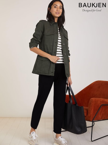 Baukjen Neath Black Trousers with Lenzing™ Ecovero™ (U61300) | £69