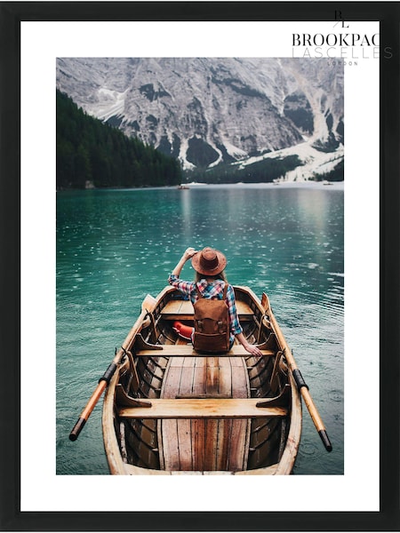 Brookpace Lascelles Multi Pragser Wildsee 2 Framed Wall Art (U61916) | £126