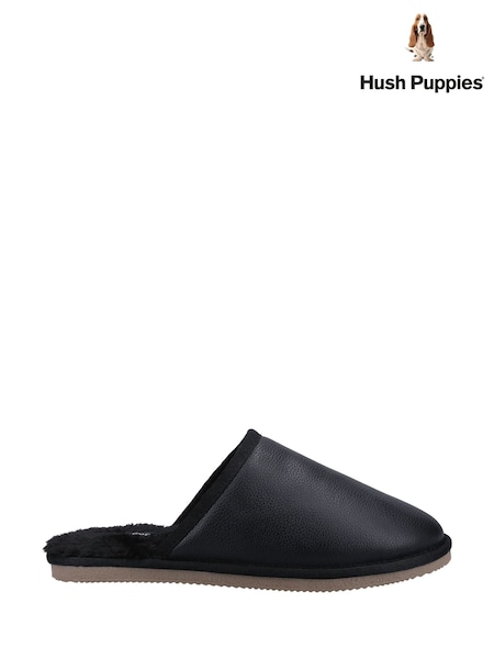Hush Puppies Coady Leather Slippers (U63683) | £52