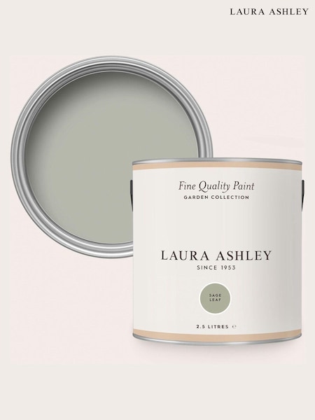 Laura Ashley Sage Leaf Garden 2.5Lt Paint (U64055) | £40