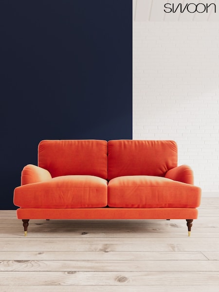 Easy Velvet/Burnt Orange Charlbury By Swoon (U65341) | £1,549