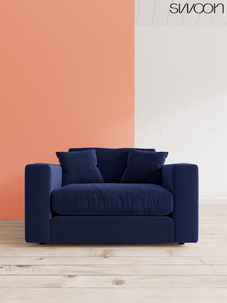 Easy Velvet/Ink Althaea By Swoon (U65350) | £1,119
