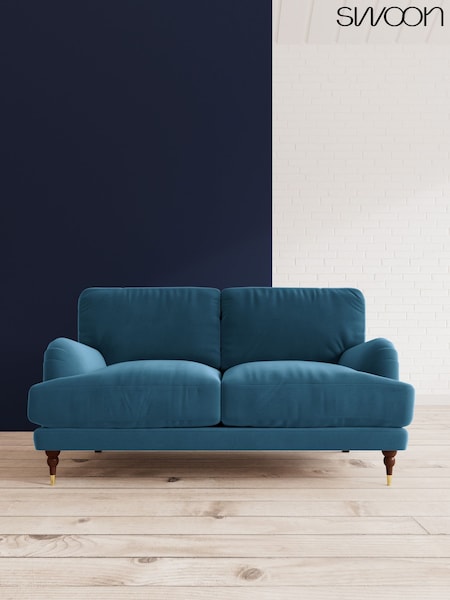 Easy Velvet/Petrol Blue Charlbury By Swoon (U65361) | £1,549