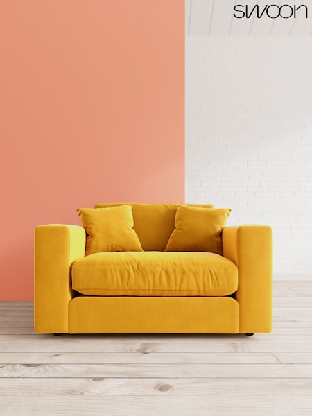 Easy Velvet/Turmeric Althaea By Swoon (U65373) | £1,119