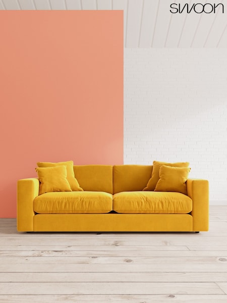 Easy Velvet/Turmeric Althaea By Swoon (U65373) | £1,829