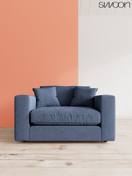 House Weave/Navy Althaea By Swoon (U65387) | £1,099